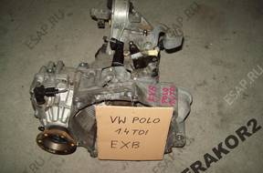 КОРОБКА ПЕРЕДАЧ EXB VW POLO SEAT IBIZA 1,4 TDI