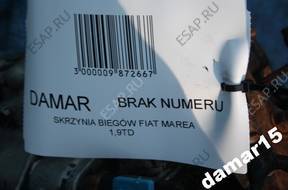 КОРОБКА ПЕРЕДАЧ  FIAT BRAVO BRAVA 1.9 TD 1998r. D