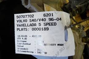 КОРОБКА ПЕРЕДАЧ P30616077 VOLVO S40 V40 РЕСТАЙЛИНГ 2.0T