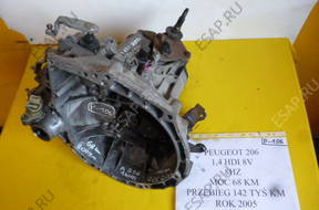 КОРОБКА ПЕРЕДАЧ PEUGEOT 206 1,4 HDI