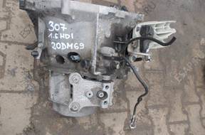 КОРОБКА ПЕРЕДАЧ Peugeot 207 1,6 HDI 20DM69