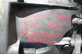 КОРОБКА ПЕРЕДАЧ RENAULT SCENIC II 2 1,9 DCI 130 KM NDO002