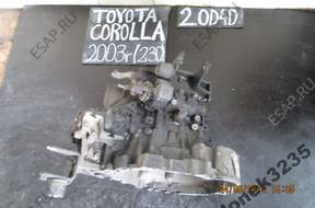 КОРОБКА ПЕРЕДАЧ TOYOTA COROLLA E12 2.0 D4D