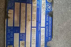 КОРОБКА ПЕРЕДАЧ ZF 2131TD С retarderem i wybierakiem DAF