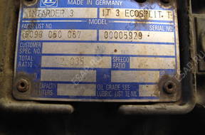 КОРОБКА ПЕРЕДАЧW 16 S 2531 TO DAF XF 105