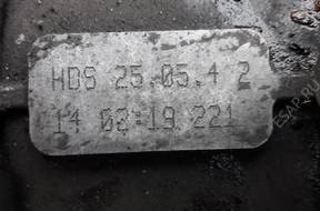 КОРОБКА ПЕРЕДАЧw 1.9 130km МЕХАНИЧЕСКАЯ HDS 6-СТУПЕНЧАТАЯw