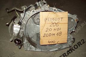 КОРОБКА ПЕРЕДАЧW 20DM18 PEUGEOT 206 2,0 HDI