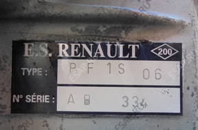 КОРОБКА ПЕРЕДАЧW 2.5 DTI MASTER MOVANO PF1S06
