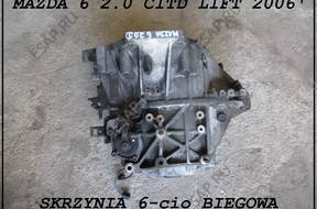 КОРОБКА ПЕРЕДАЧW 6B MAZDA 6 2.0 CITD РЕСТАЙЛИНГ 06'