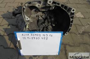 КОРОБКА ПЕРЕДАЧW ALFA ROMEO 147 1.6 16V