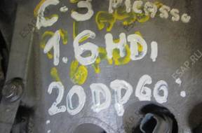 КОРОБКА ПЕРЕДАЧw Citroen C3  Picasso 1.6 HDI 20DP60