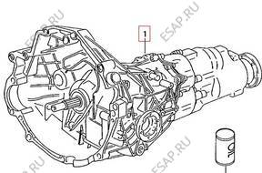 КОРОБКА ПЕРЕДАЧw CPN/CBR 35/9 Audi 80 2.8 quattro