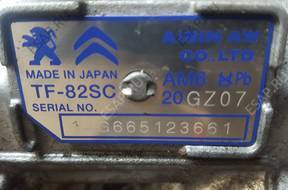 КОРОБКА ПЕРЕДАЧW DS5, 508, 5008, 20GZ07, КАК НОВАЯ