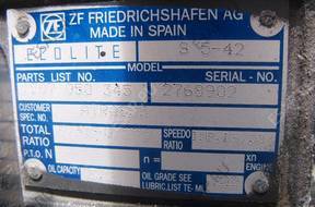 КОРОБКА ПЕРЕДАЧW ECOLITE ZF S 5-42 DAF LF45 170KM