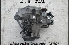 КОРОБКА ПЕРЕДАЧW EWQ AUDI A2 VW SKODA SEAT 1.4 TDI