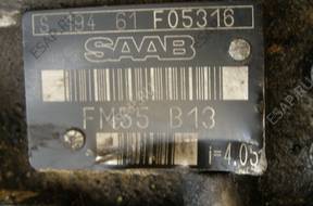 КОРОБКА ПЕРЕДАЧW FM55 B13 SAAB 9-5 1.9 TID