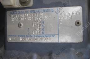 КОРОБКА ПЕРЕДАЧW Honda CRV CR-V II 2.0 K20A4 02-06