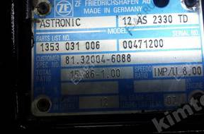 КОРОБКА ПЕРЕДАЧw MAN ASTRONIC 12 AS 2330 TD