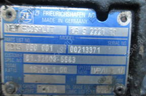 КОРОБКА ПЕРЕДАЧw Man TGA 16 S 2221  7.000 С