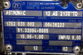 КОРОБКА ПЕРЕДАЧw  MAN TGX 12 AS 2130 TD
