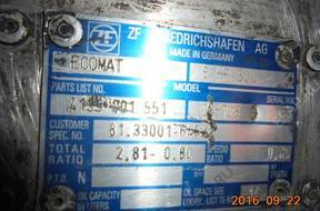 КОРОБКА ПЕРЕДАЧw  MAN ZF  ECOMAT 5HP-500 Misk Maz.