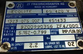 КОРОБКА ПЕРЕДАЧW MASTER III 2.3 DCI 8200990356