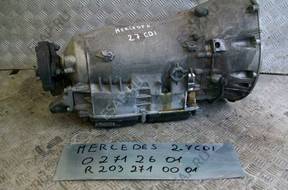 КОРОБКА ПЕРЕДАЧW MERCEDES-БЕНЗИН 2,7 CDI 2032710001