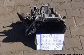 КОРОБКА ПЕРЕДАЧW NISSAN MICRA K12 1.2 8200109962 FV