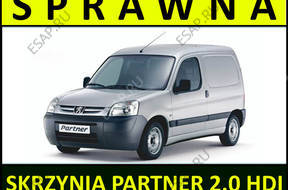 КОРОБКА ПЕРЕДАЧW PEUGEOT PARTNER 2.0 HDI 2004