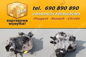 КОРОБКА ПЕРЕДАЧW RENAULT  CLIO II 1.5 DCI JB3 980