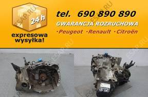 КОРОБКА ПЕРЕДАЧW RENAULT CLIO III 1.2  TCE JH3 184