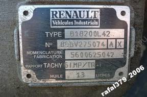 КОРОБКА ПЕРЕДАЧw RENAULT MAGNUM 430 MACK