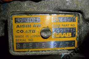 КОРОБКА ПЕРЕДАЧW SAAB 9-3 2.0 T FA44907