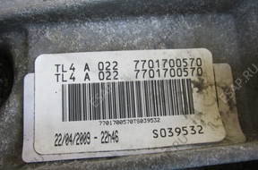 КОРОБКА ПЕРЕДАЧw TL4 022 RENAULT MEGANE III 1.5 dci