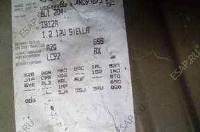 КОРОБКА ПЕРЕДАЧW VW AUDI SKODA SEAT 1.2 12V GSB