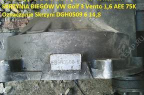 КОРОБКА ПЕРЕДАЧw VW GOLF 3 1.6 AEE V 75KM DGH0509 6