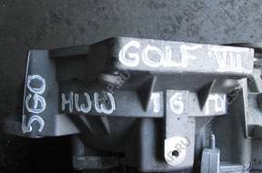 КОРОБКА ПЕРЕДАЧw VW Golf 7 5G0 1.6 TDI. HWW