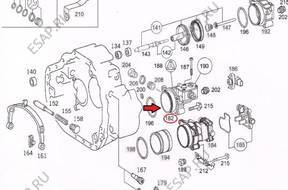 КОРПУС SIOWNIKA КОРОБКИ БЕНЗИН. MERCEDES AXOR G211-16