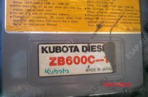 KUBOTA дизельный двигатель ZB 600C-1