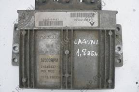 LAGUNA 1.8 БЛОК УПРАВЛЕНИЯ ДВИГАТЕЛЕМ 8200045893 8200158443