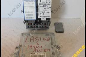 LAGUNA 1.9 DCI КОМПЛЕКТ БЛОК УПРАВЛЕНИЯ  8200163528