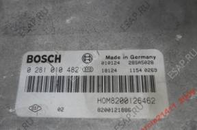 laguna 2 01-07 1.9 dci БЛОК УПРАВЛЕНИЯ 0281010482