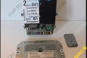 LAGUNA 2 LIFT 2.0 TURBO КОМПЛЕКТ БЛОК УПРАВЛЕНИЯ 8200444583