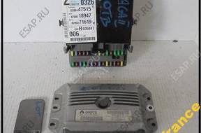 LAGUNA 2 LIFT 2.0 TURBO КОМПЛЕКТ БЛОК УПРАВЛЕНИЯ 8200444583