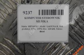 LAGUNA II 1.9 DCI БЛОК УПРАВЛЕНИЯ 8200153946 ИММОБИЛАЙЗЕР OFF