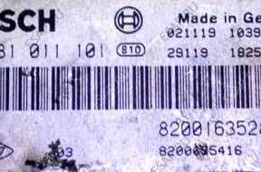 LAGUNA II 1.9 DCI БЛОК УПРАВЛЕНИЯ ДВИГАТЕЛЕМ 0281011101