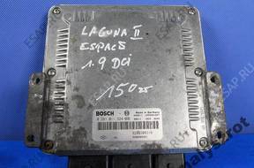 LAGUNA II ESPACE 1.9 DCI БЛОК УПРАВЛЕНИЯ 0281011324 BOSCH