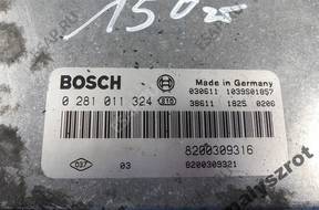 LAGUNA II ESPACE 1.9 DCI БЛОК УПРАВЛЕНИЯ 0281011324 BOSCH