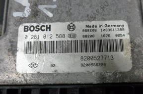 LAGUNA II LIFT 1.9 DCI БЛОК УПРАВЛЕНИЯ ДВИГАТЕЛЕМ 0281012588