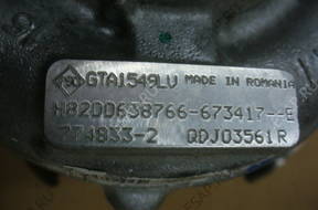 LAGUNA III 2.0 DCI  ТУРБИНА 8200638766